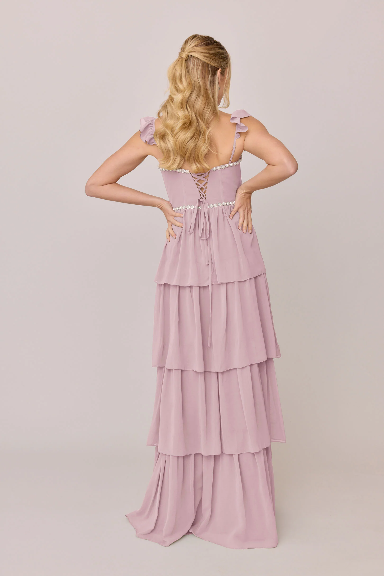 Poppy Luxe Chiffon Dress | Made To Order - Image 39