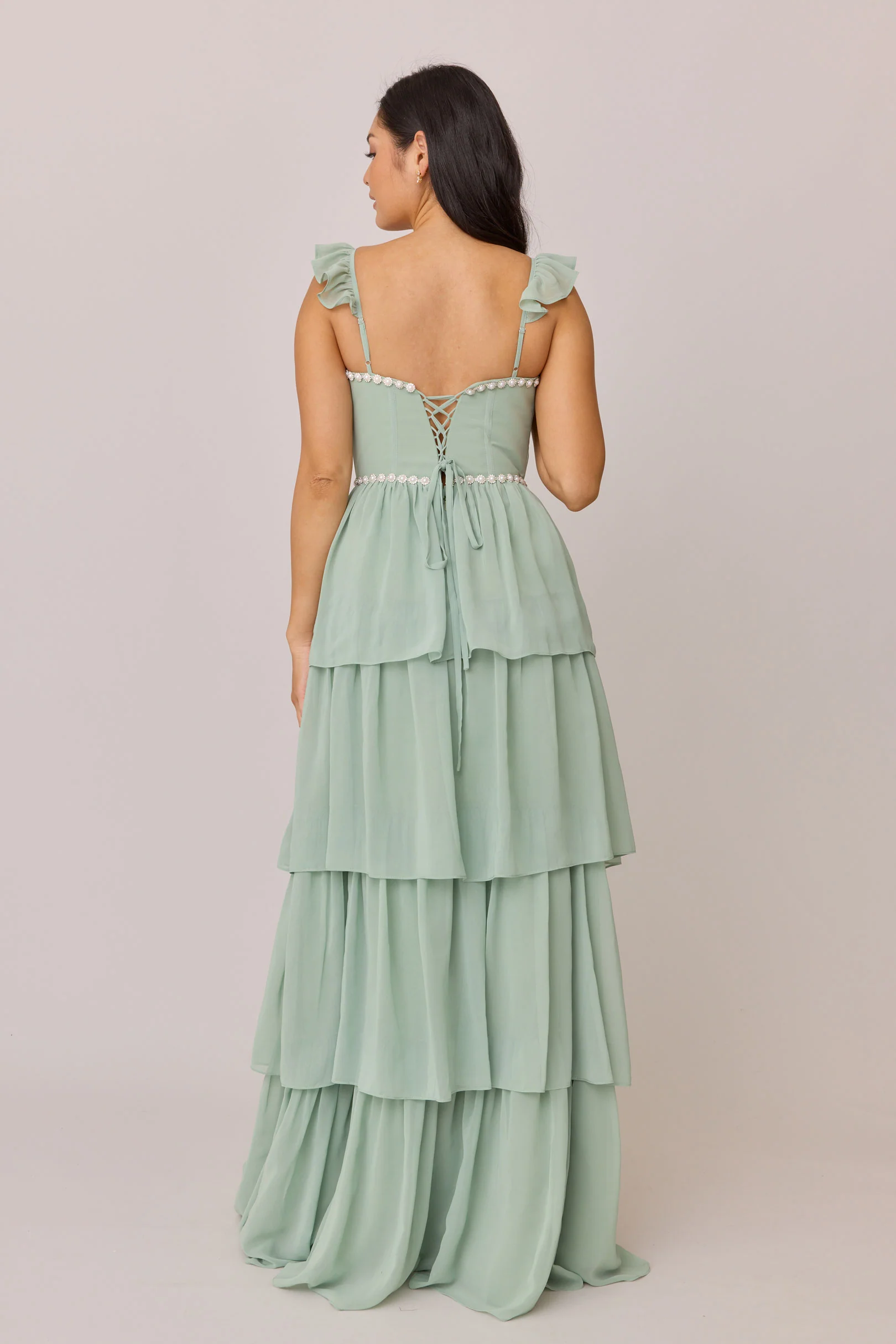 Poppy Luxe Chiffon Dress | Made To Order - Image 4