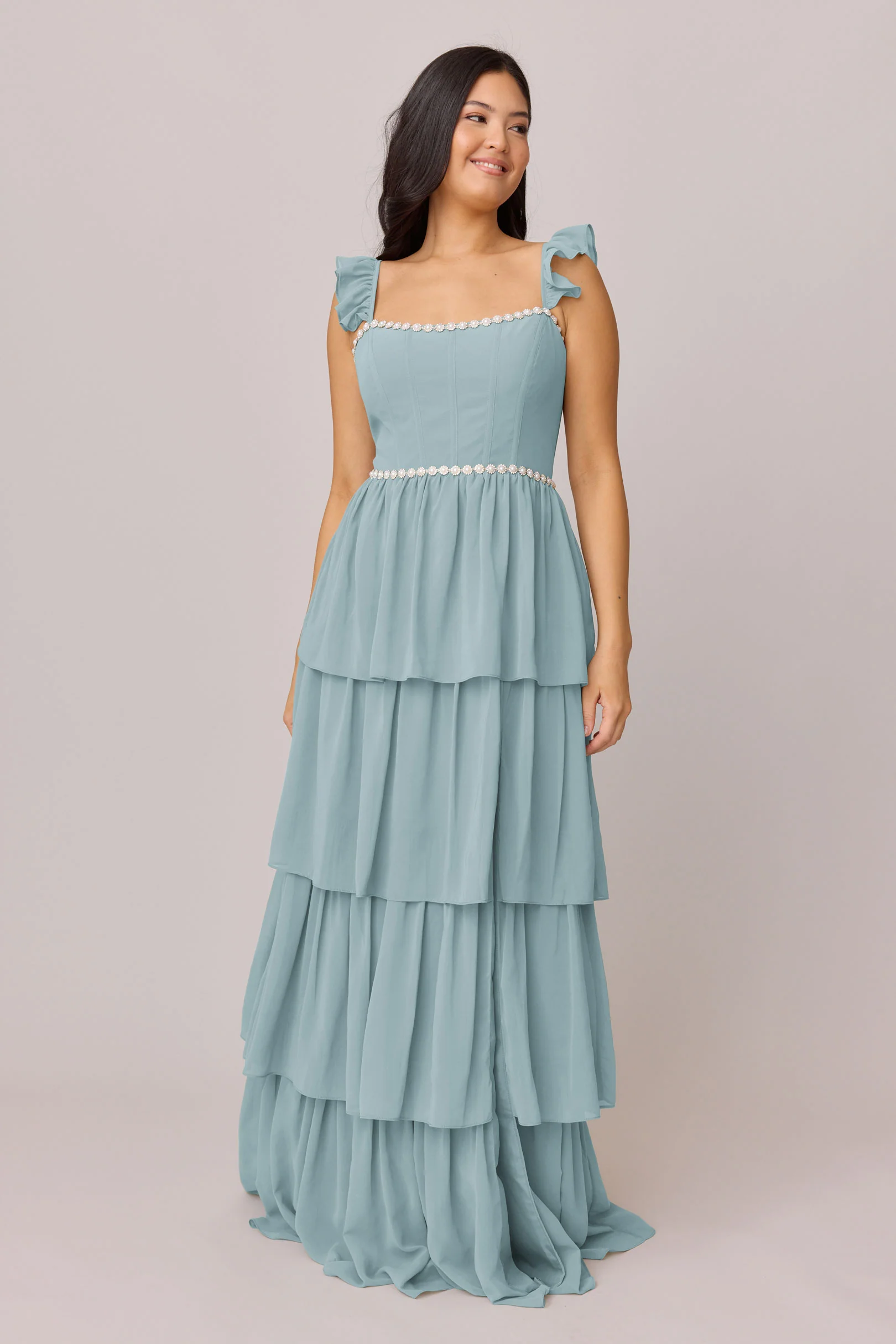 Poppy Luxe Chiffon Dress | Made To Order - Image 43