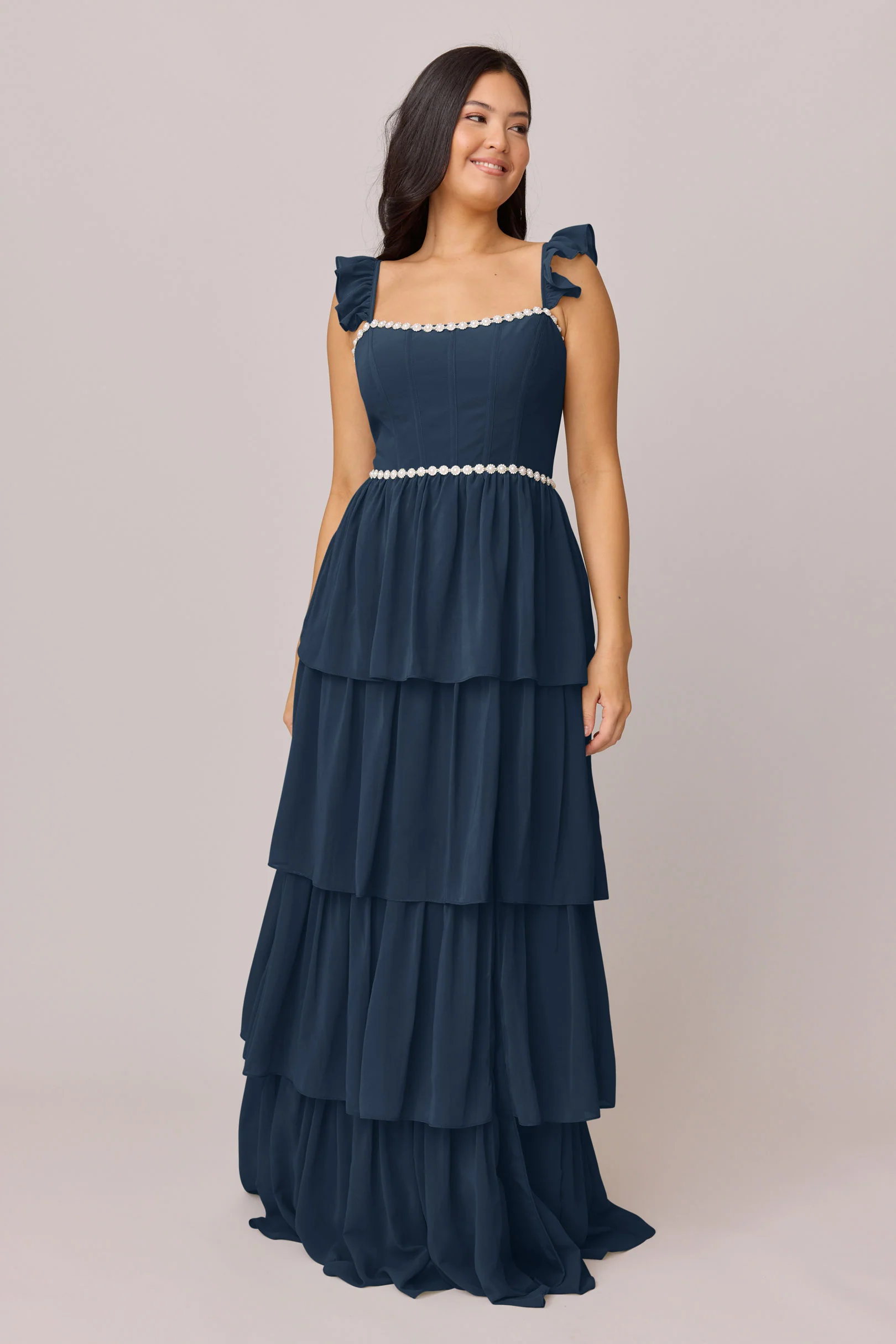 Poppy Luxe Chiffon Dress | Made To Order - Image 44
