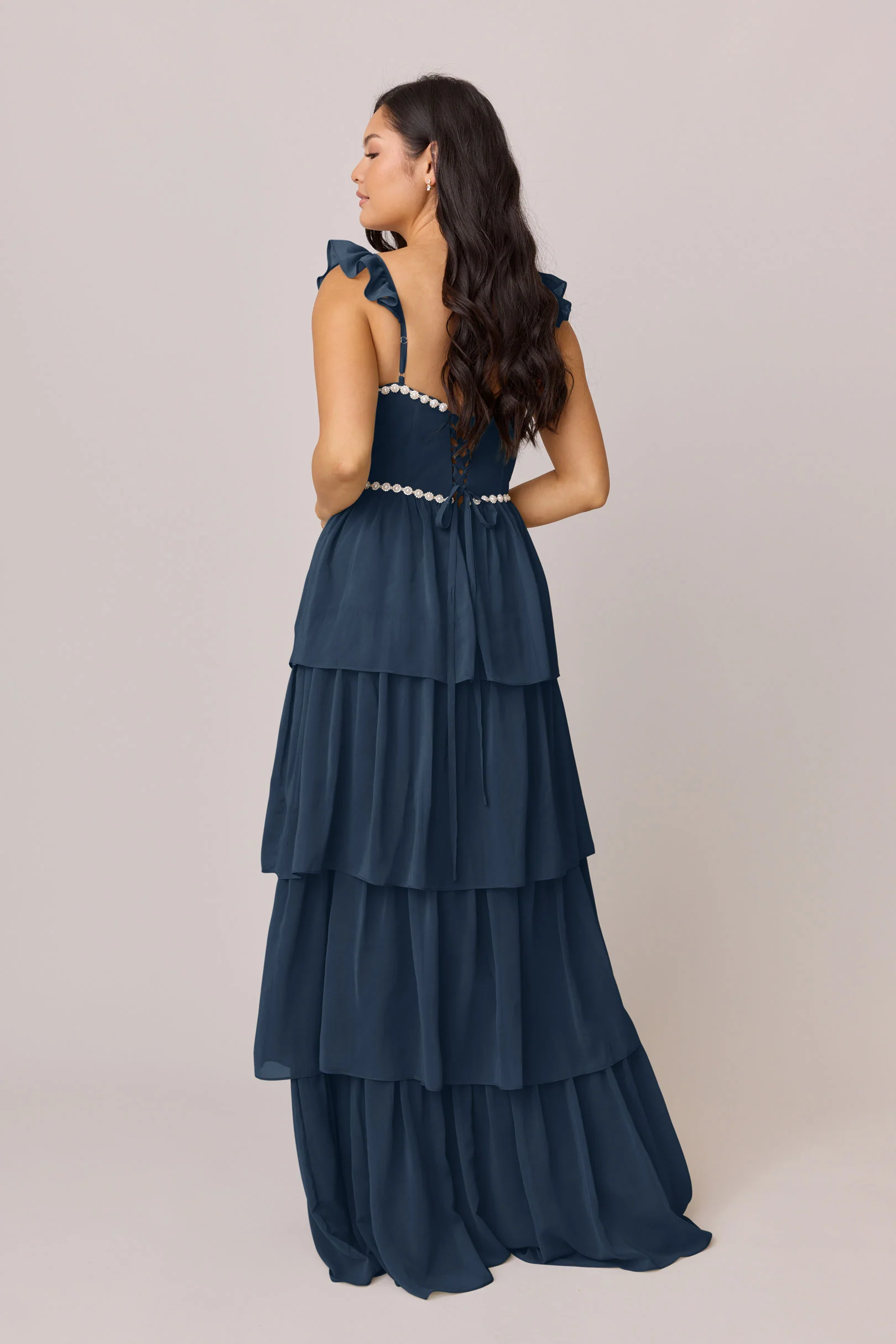 Poppy Luxe Chiffon Dress | Made To Order - Image 45