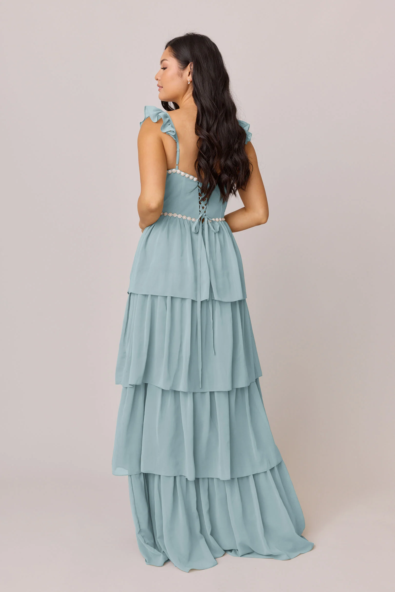 Poppy Luxe Chiffon Dress | Made To Order - Image 48