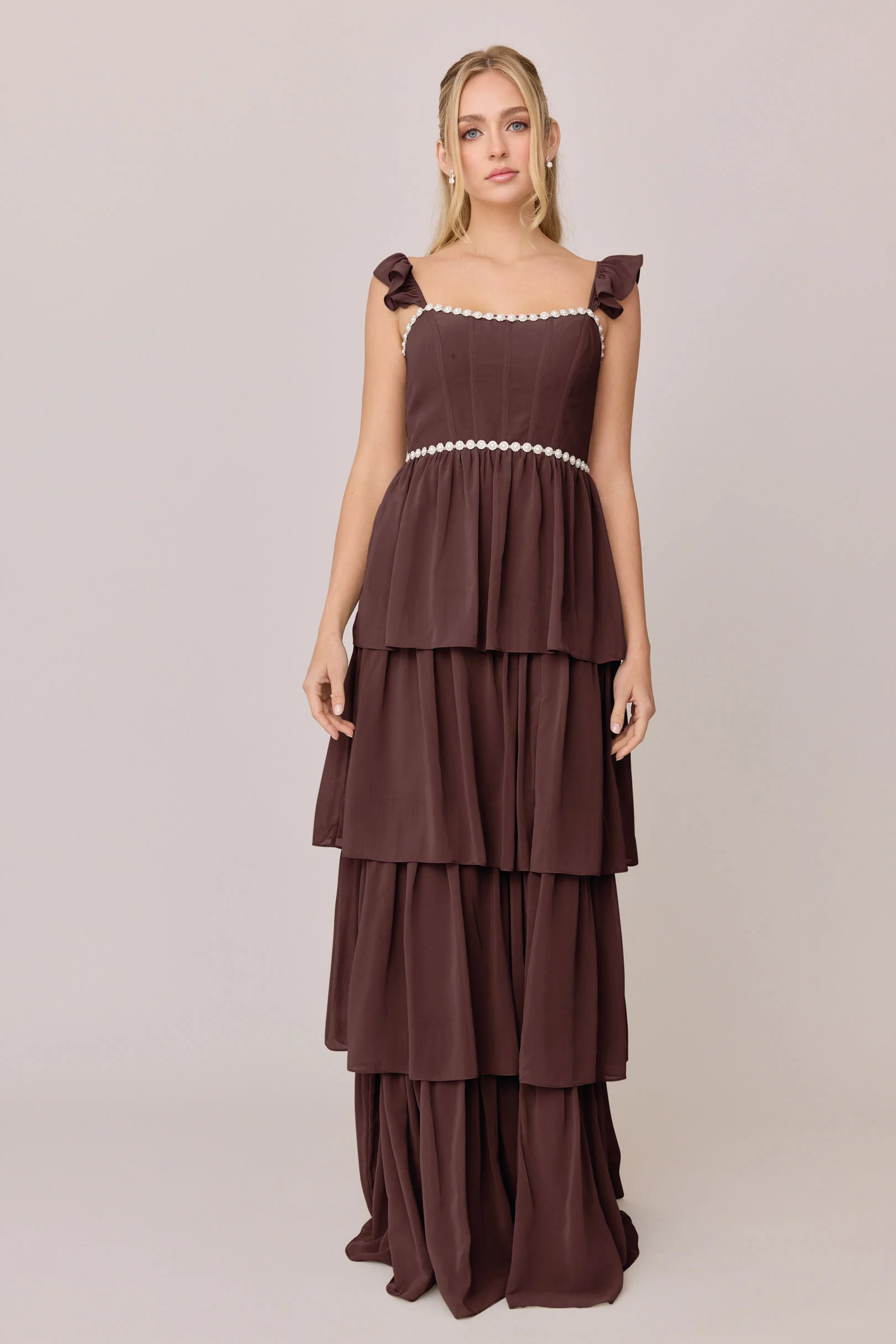Poppy Luxe Chiffon Dress | Made To Order - Image 56