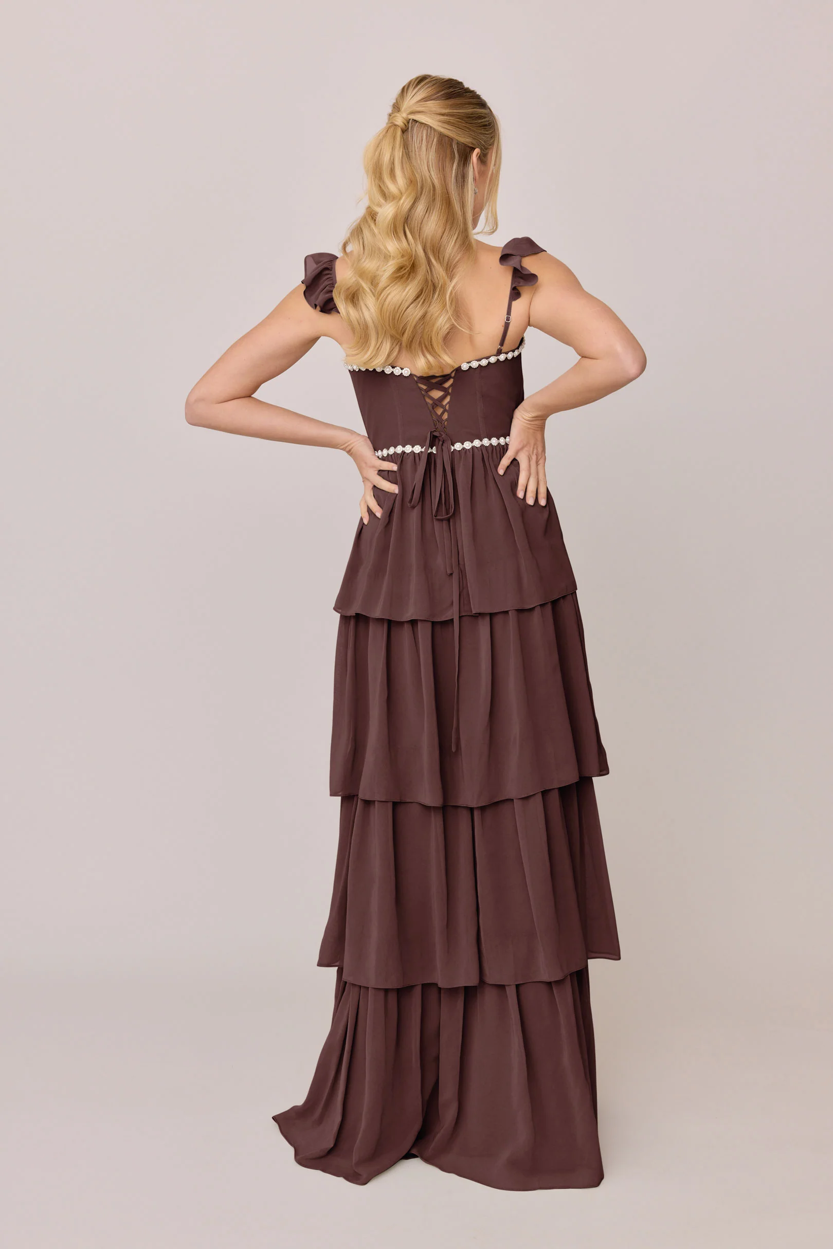 Poppy Luxe Chiffon Dress | Made To Order - Image 57