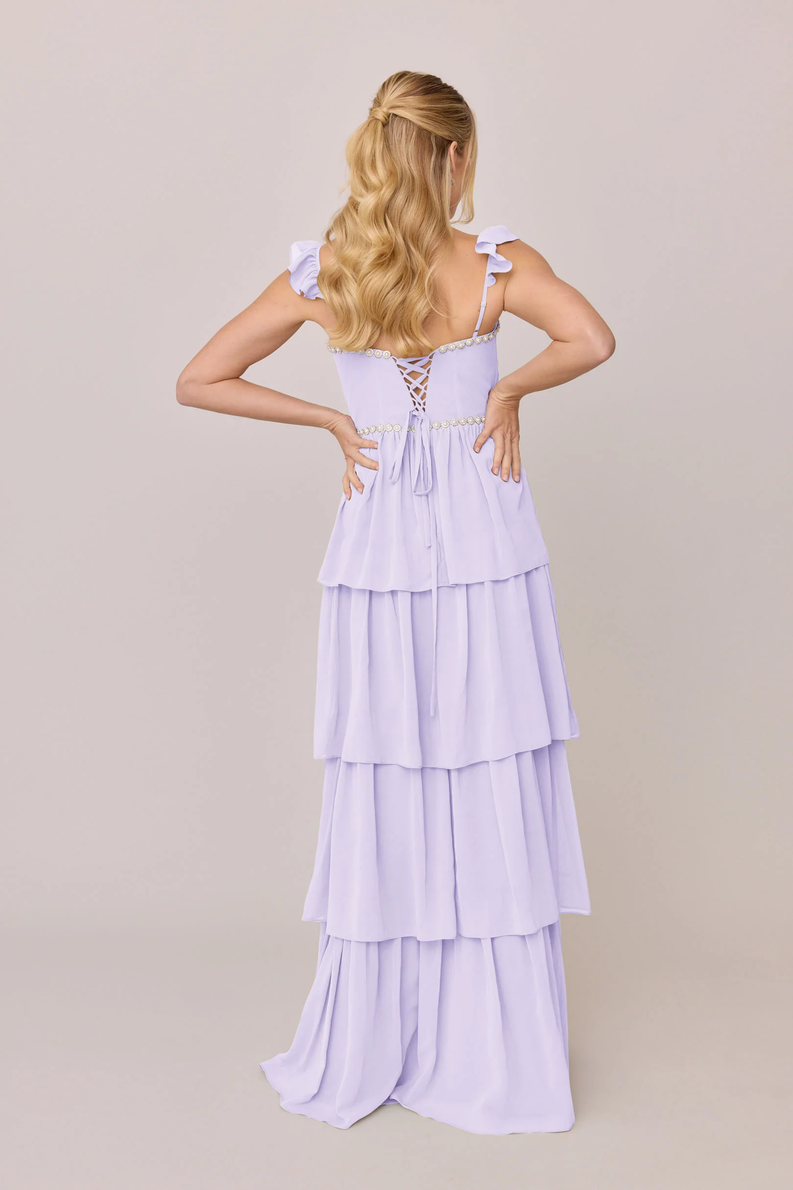 Poppy Luxe Chiffon Dress | Made To Order - Image 59