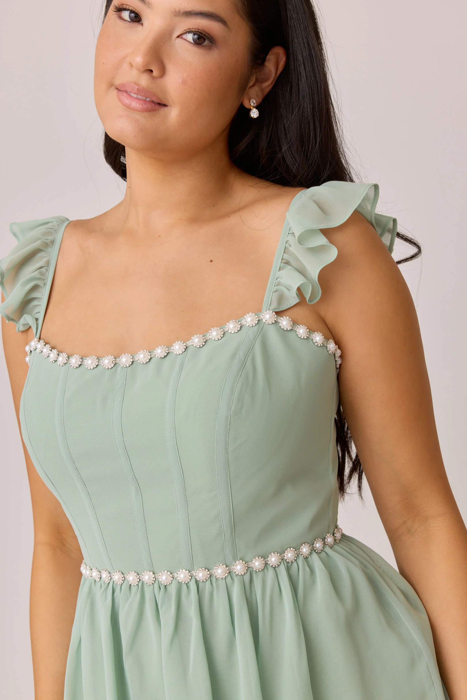 Poppy Luxe Chiffon Dress | Made To Order - Image 6