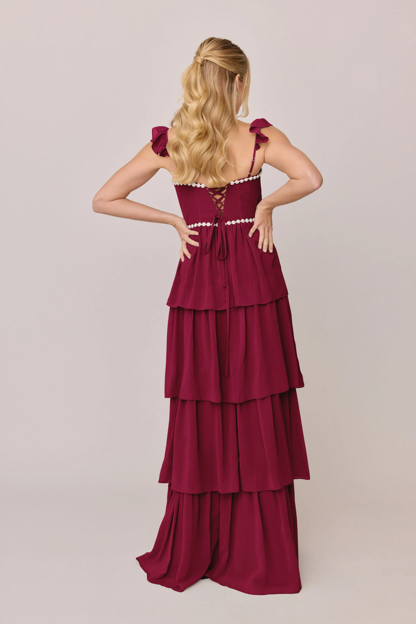 Poppy Luxe Chiffon Dress | Made To Order - Image 62