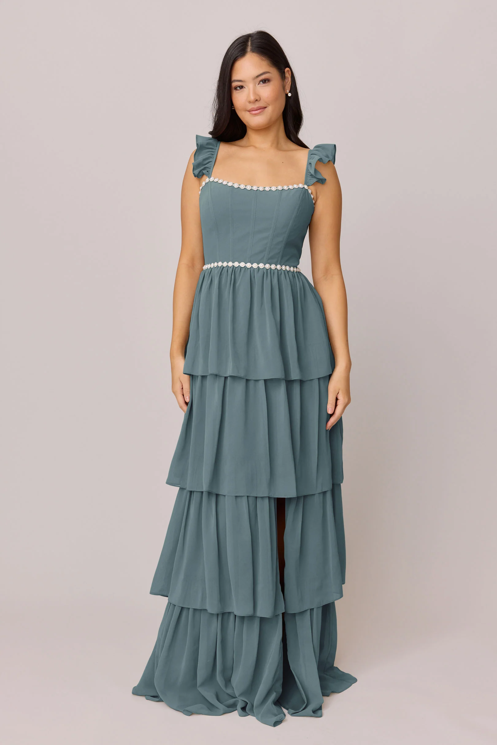 Poppy Luxe Chiffon Dress | Made To Order - Image 67