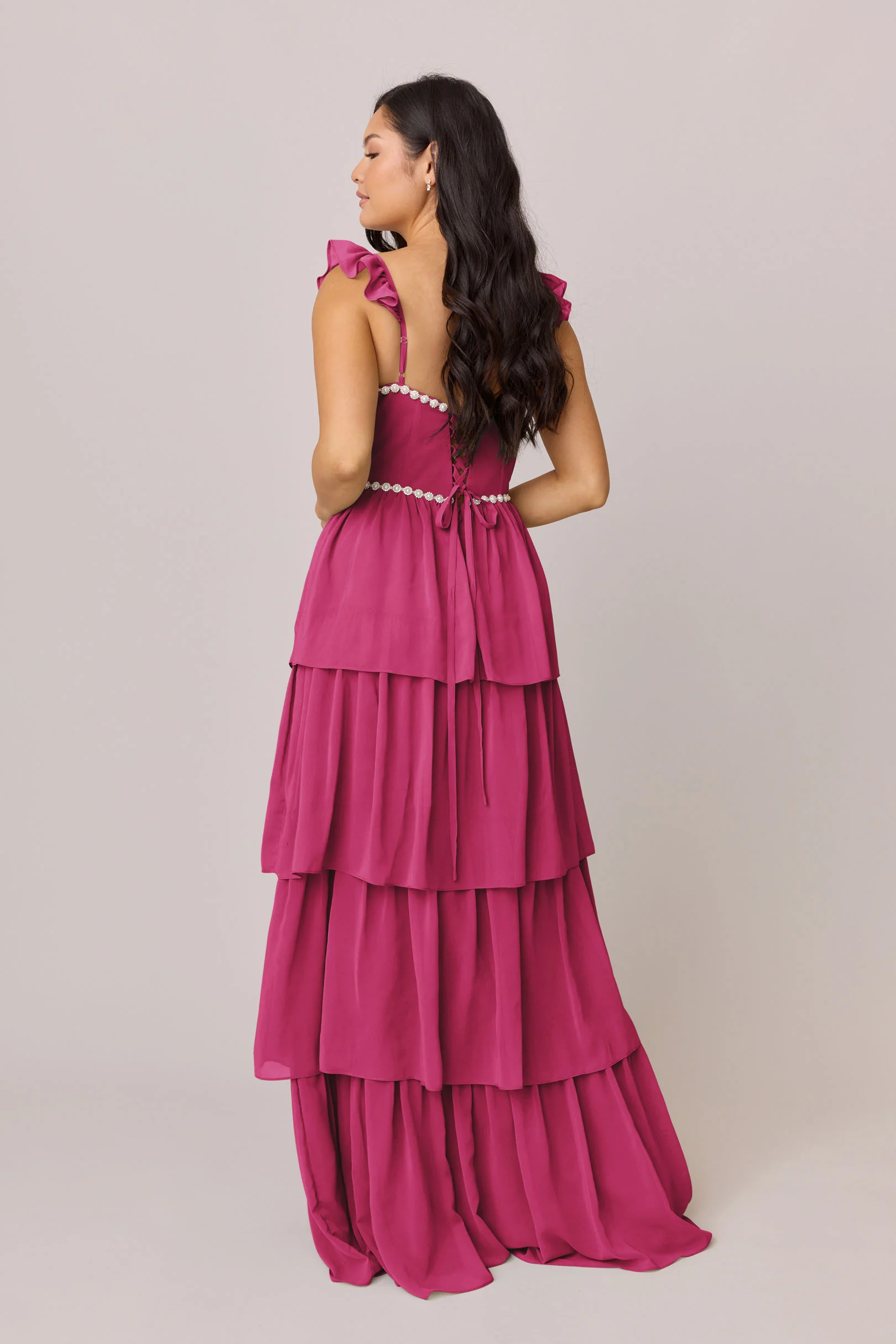 Poppy Luxe Chiffon Dress | Made To Order - Image 70