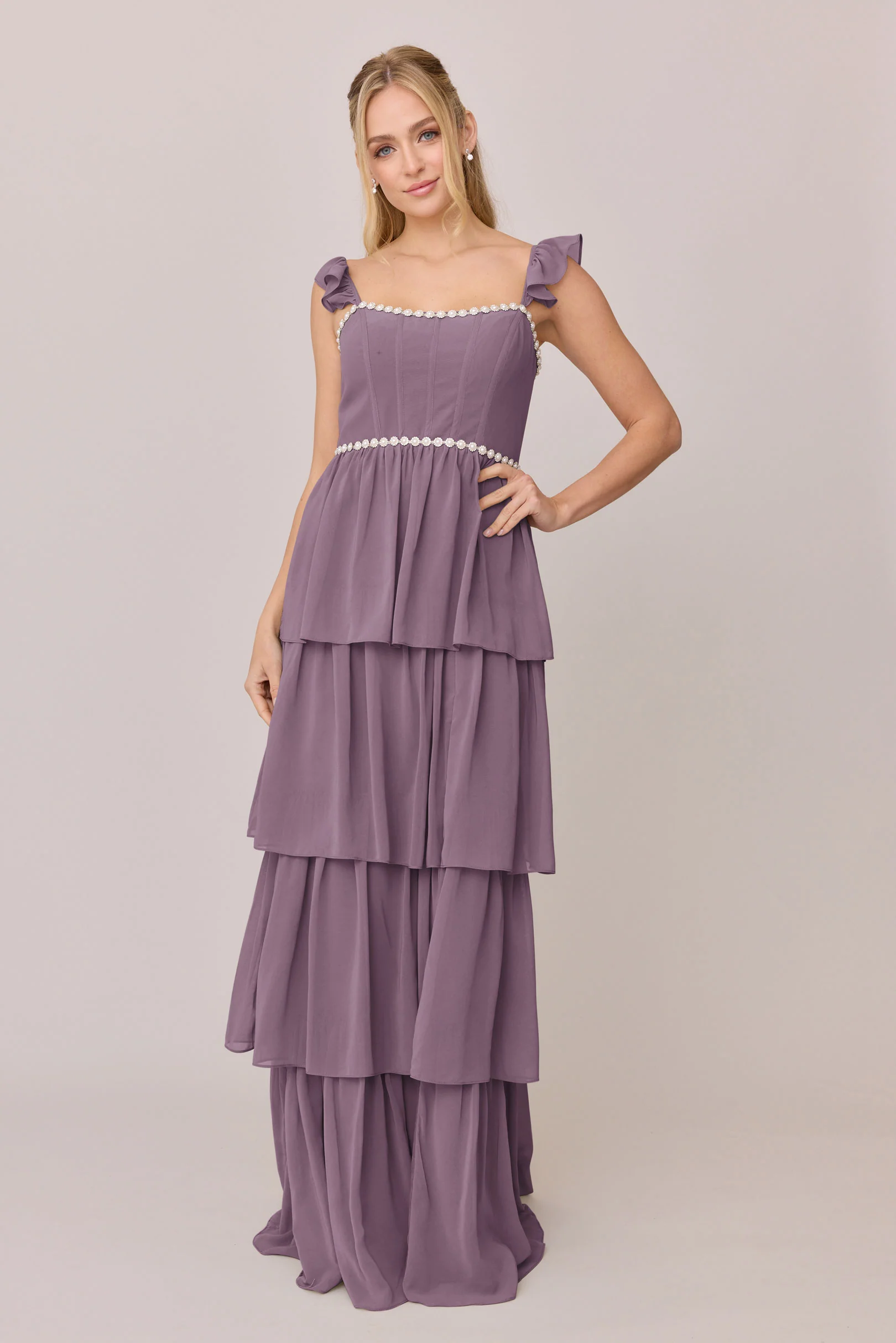 Poppy Luxe Chiffon Dress | Made To Order - Image 74