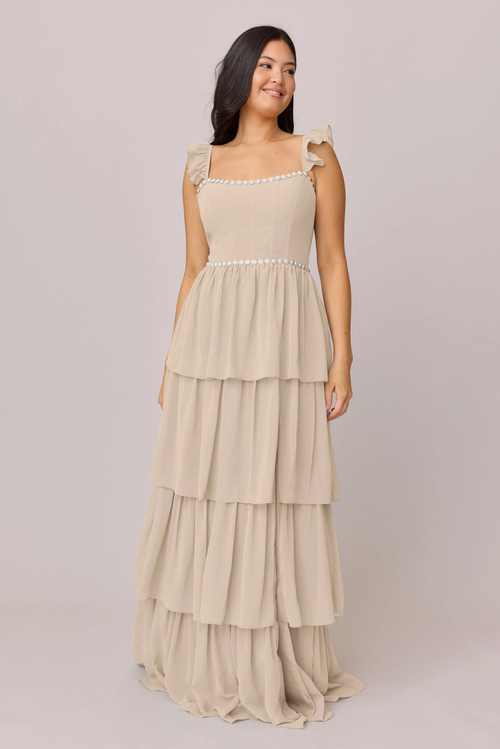 Poppy Luxe Chiffon Dress | Made To Order - Image 85