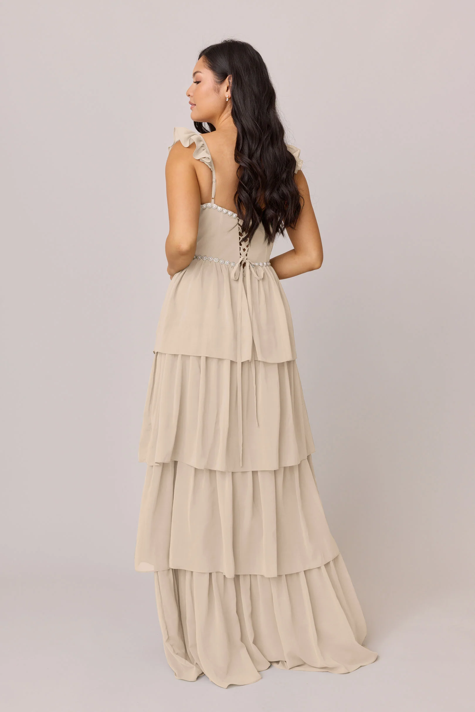 Poppy Luxe Chiffon Dress | Made To Order - Image 86
