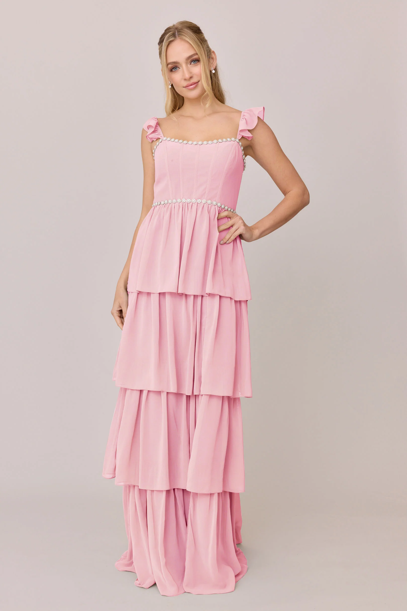 Poppy Luxe Chiffon Dress | Made To Order - Image 89