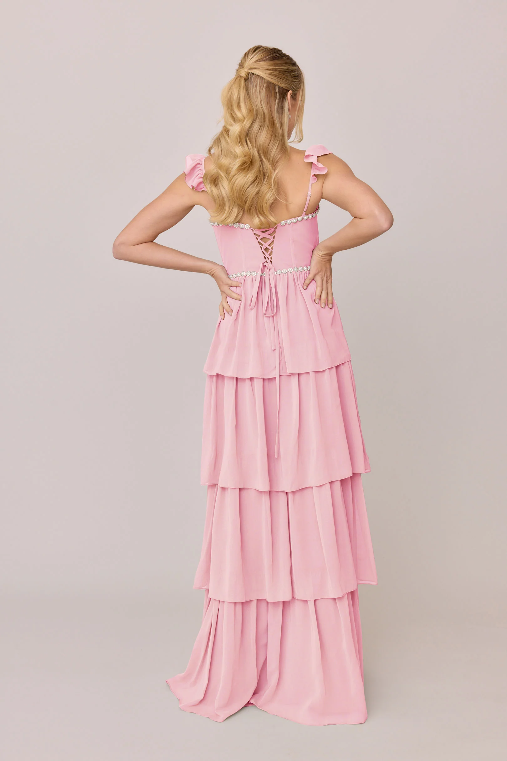 Poppy Luxe Chiffon Dress | Made To Order - Image 90