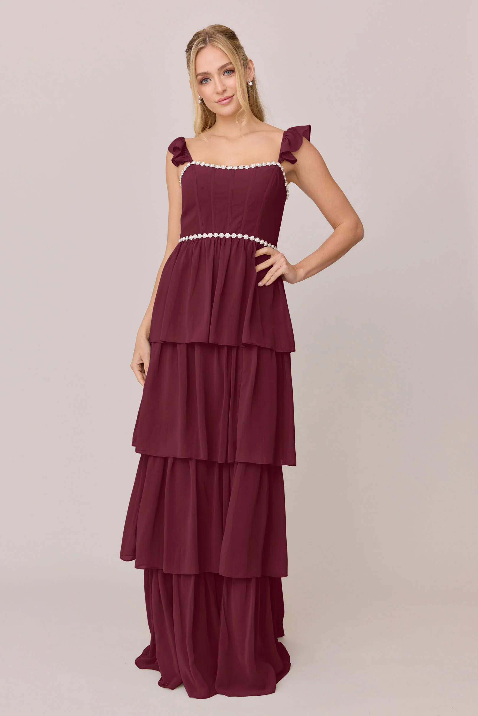 Poppy Luxe Chiffon Dress | Made To Order - Image 92