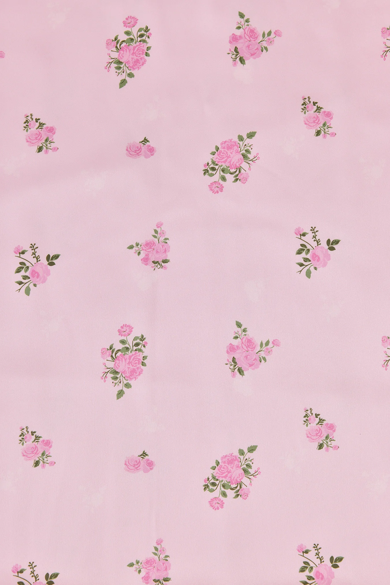 Satin Floral Print Fabric by Yard | Made To Order - Image 31