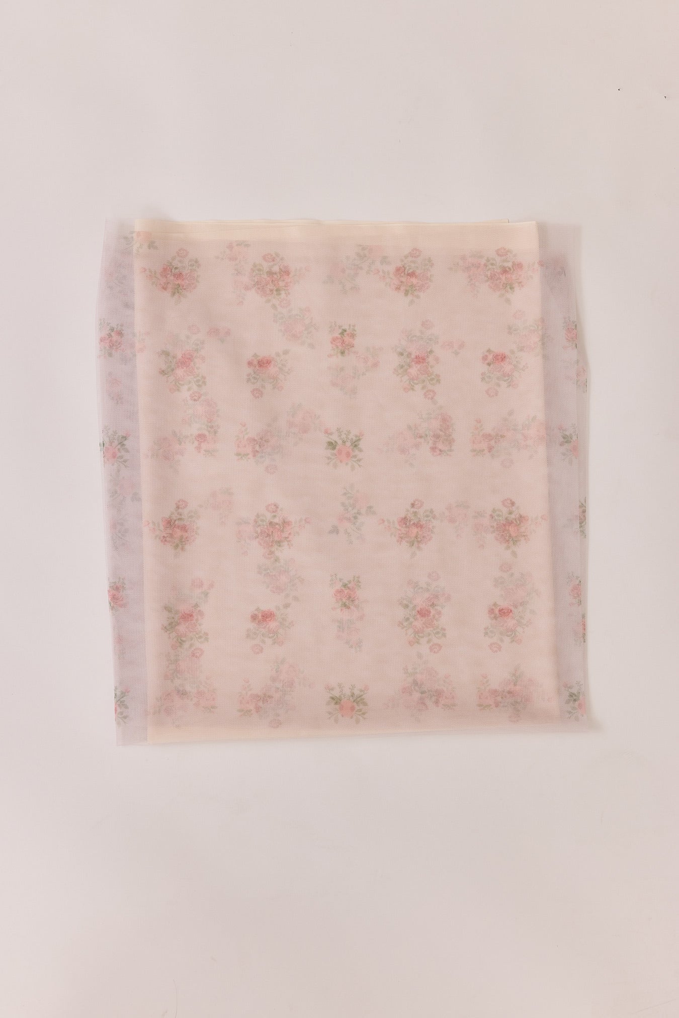 Pre-Cut Tulle Floral Print Fabric by Yard | Ready To Ship - Image 2