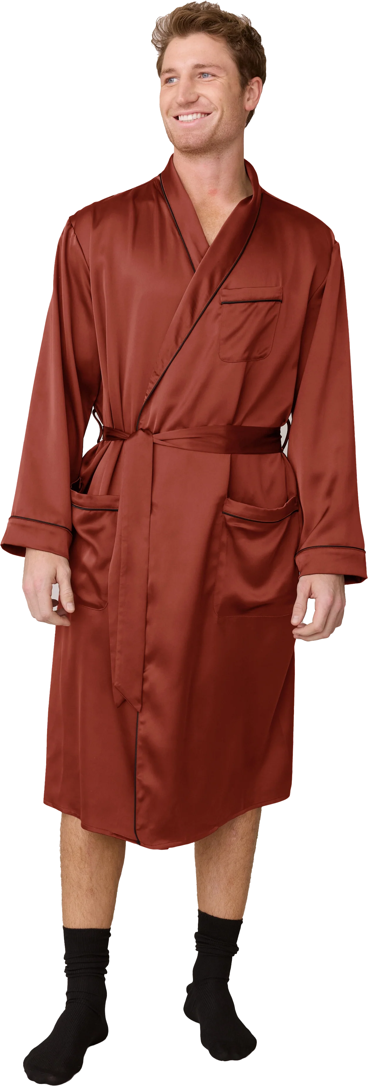 Pre-Game Satin Robe | Made To Order - Image 102
