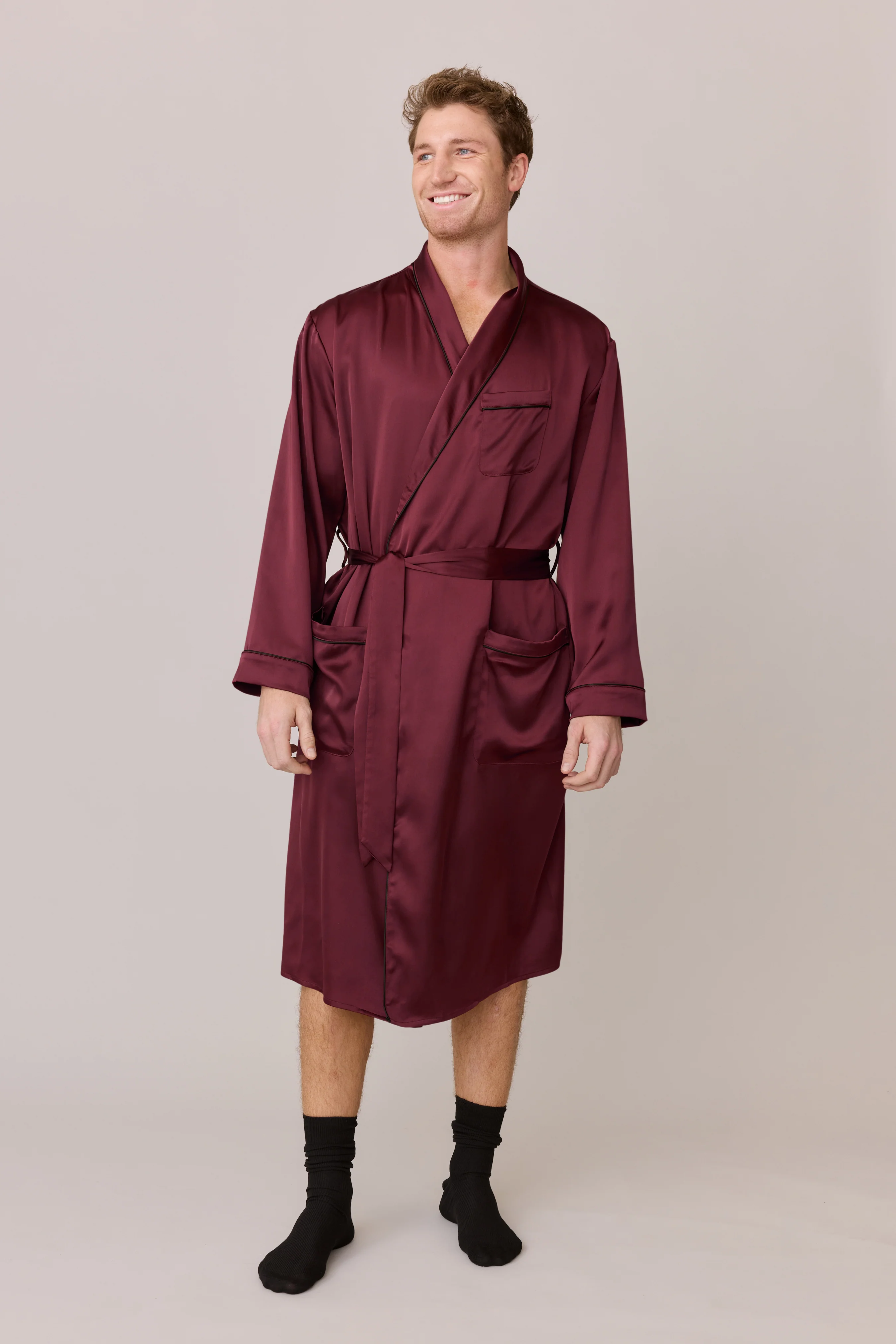 Pre-Game Satin Robe | Made To Order - Image 11