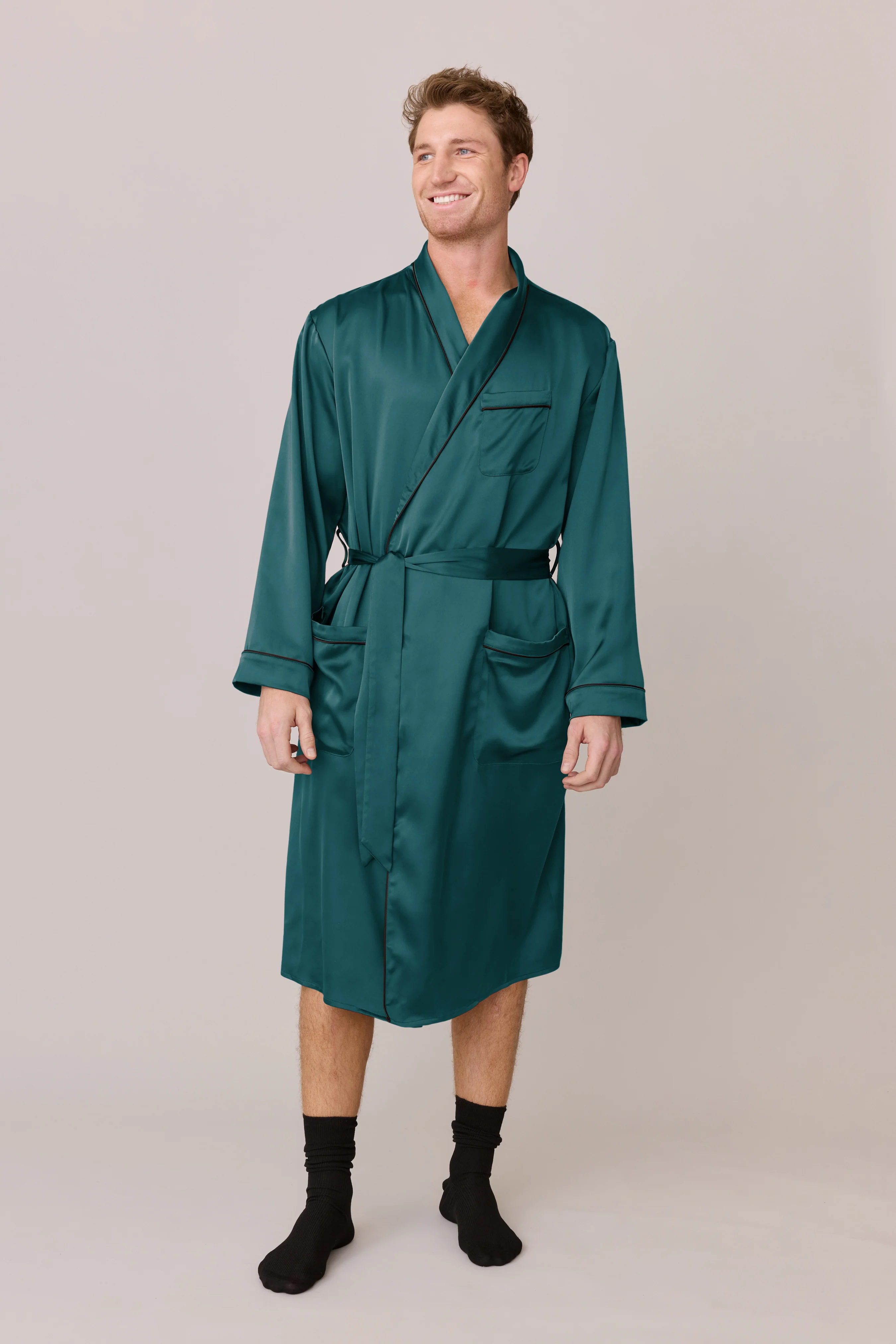Pre-Game Satin Robe | Made To Order - Image 13