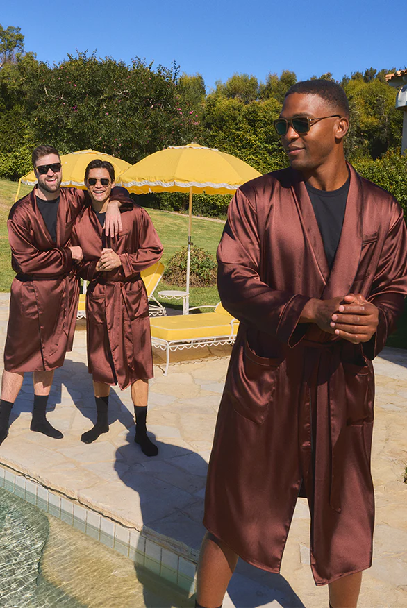 Pre-Game Satin Robe | Made To Order - Image 2