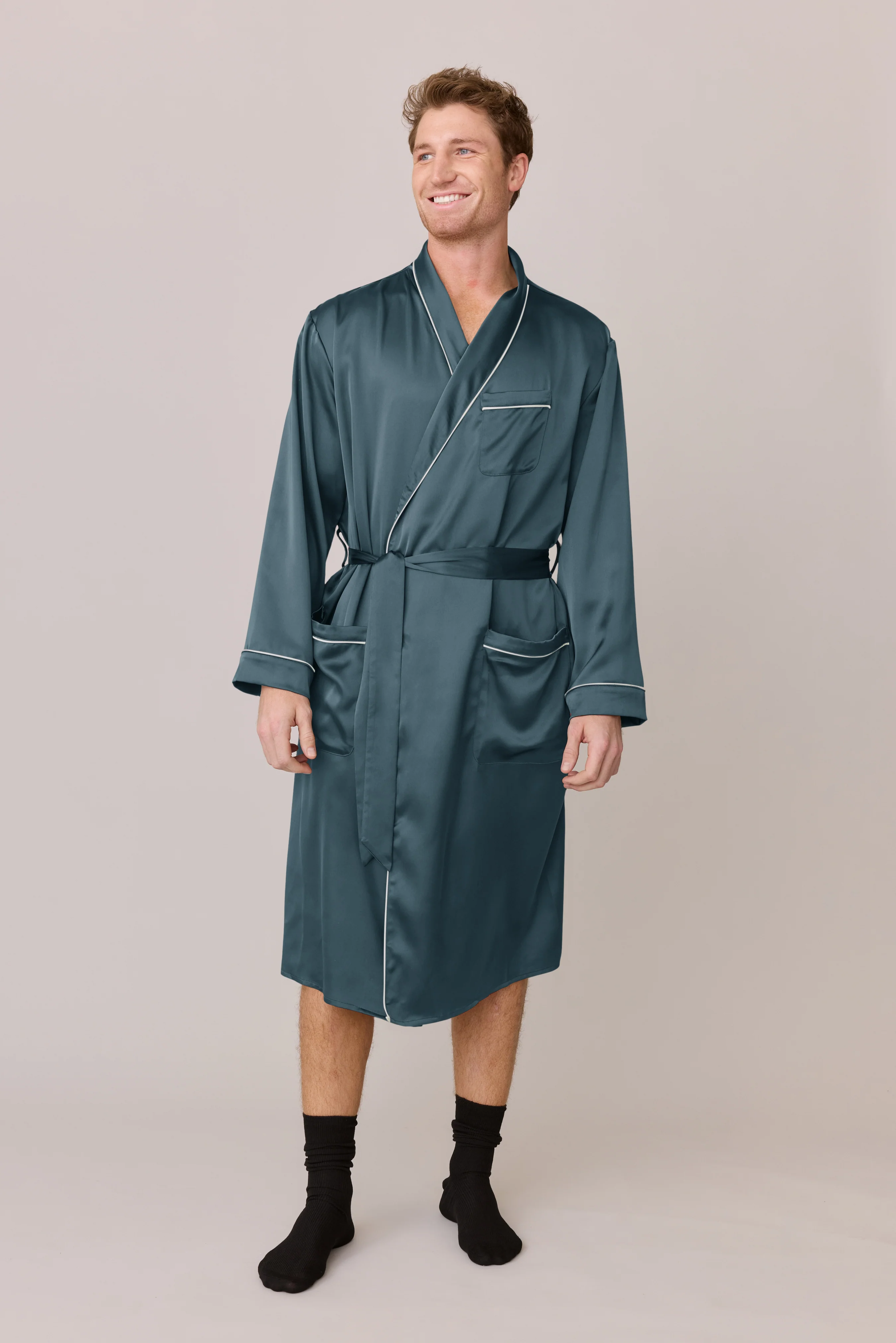 Pre-Game Satin Robe | Made To Order - Image 20