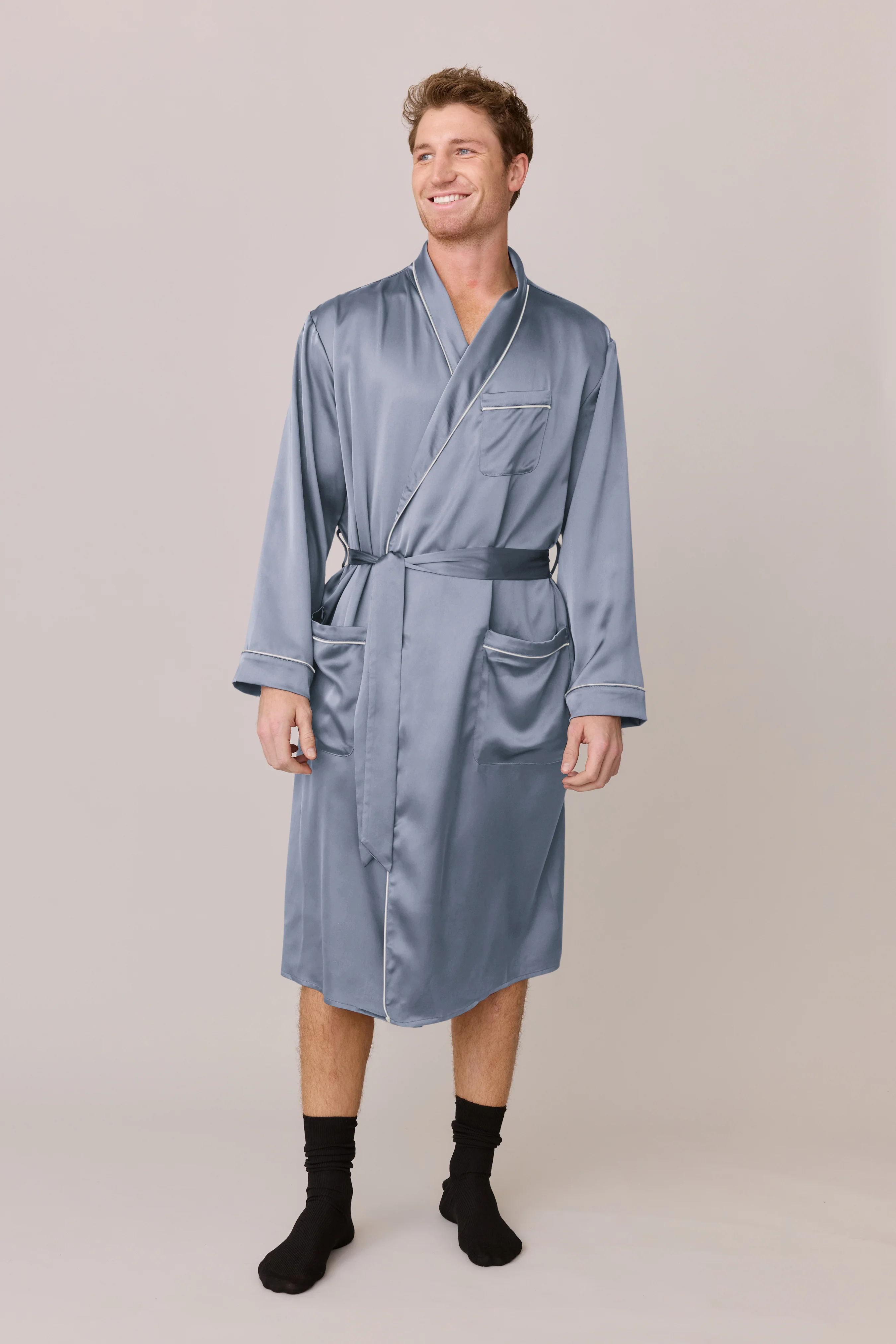 Pre-Game Satin Robe | Made To Order - Image 21