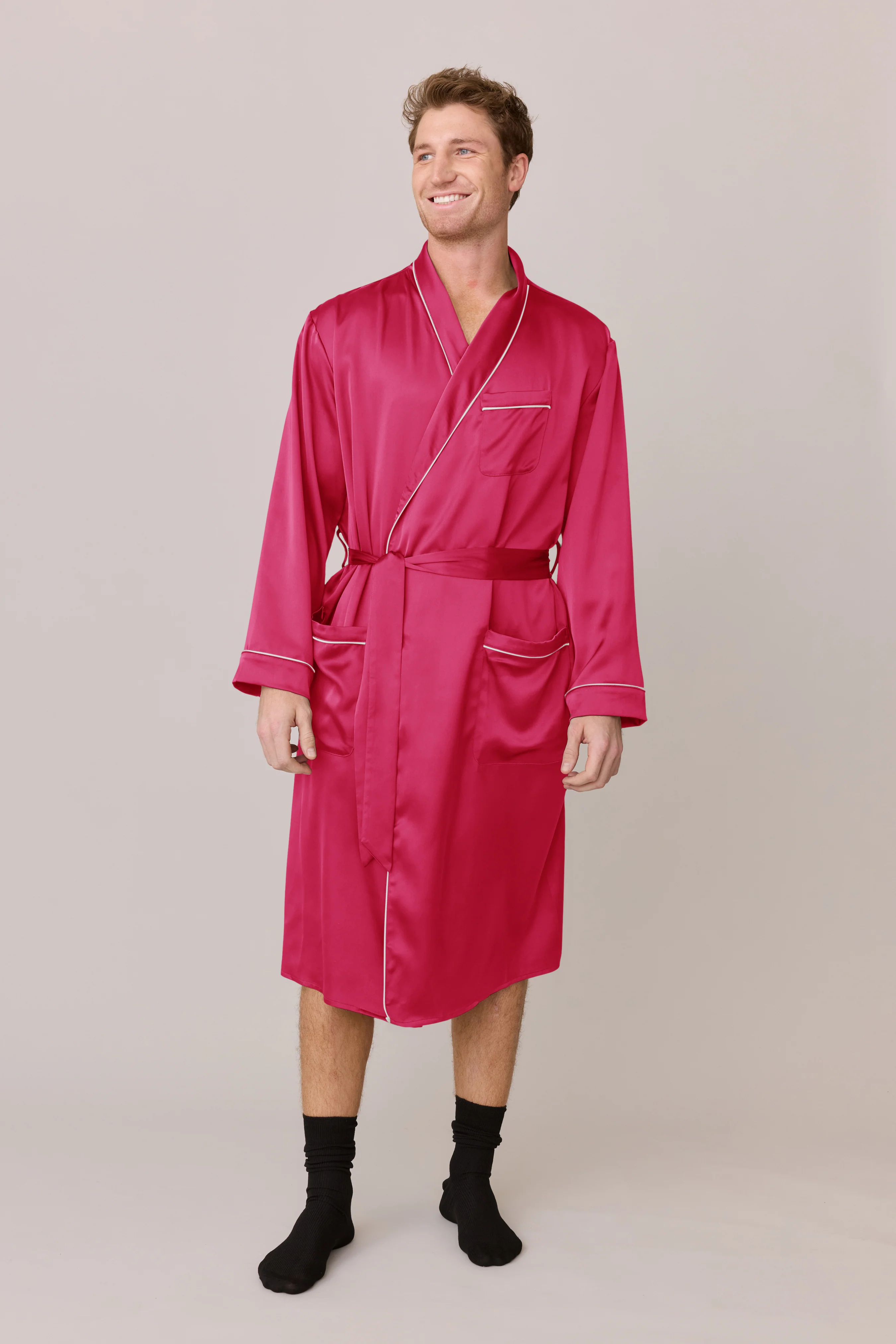 Pre-Game Satin Robe | Made To Order - Image 27
