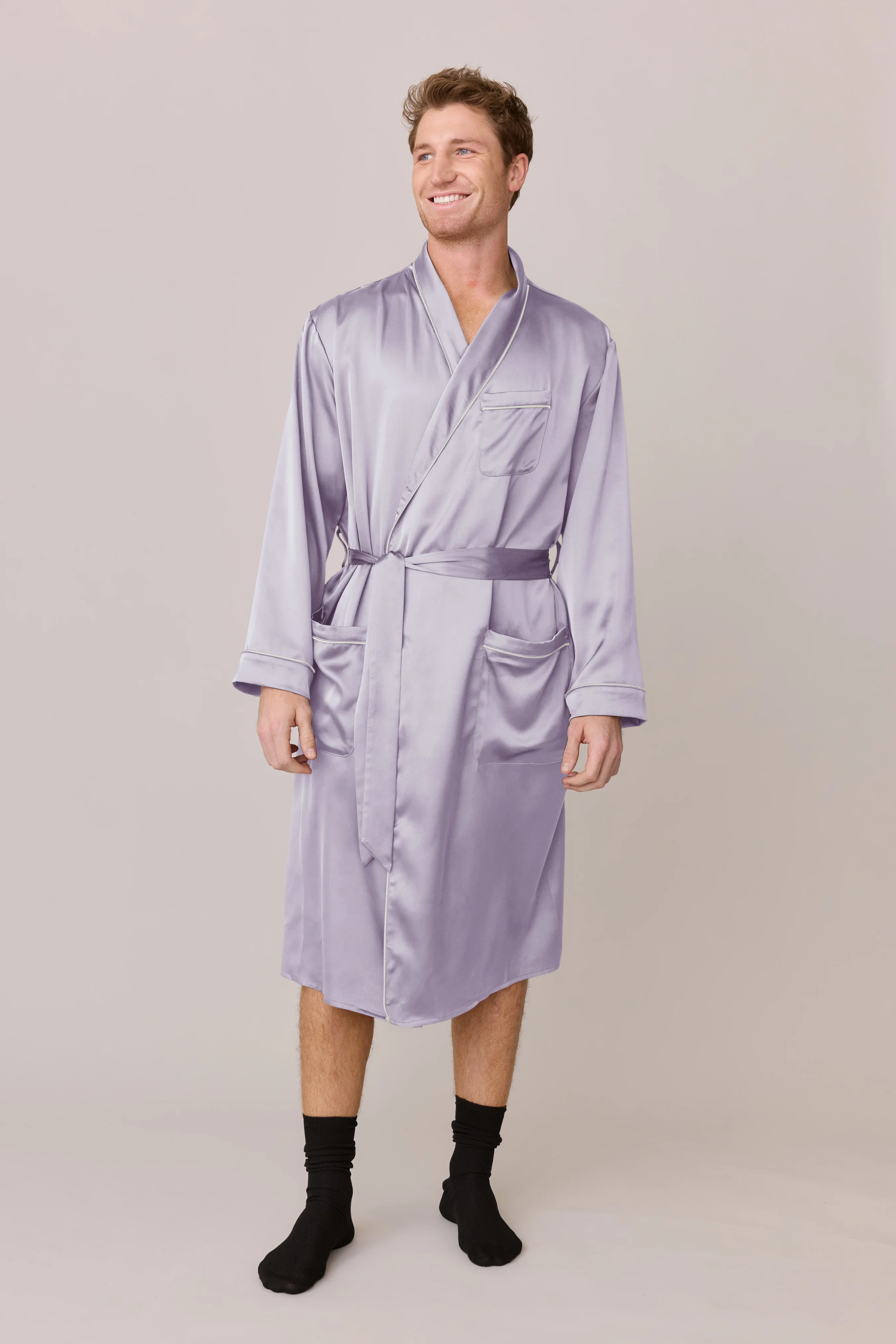 Pre-Game Satin Robe | Made To Order - Image 30