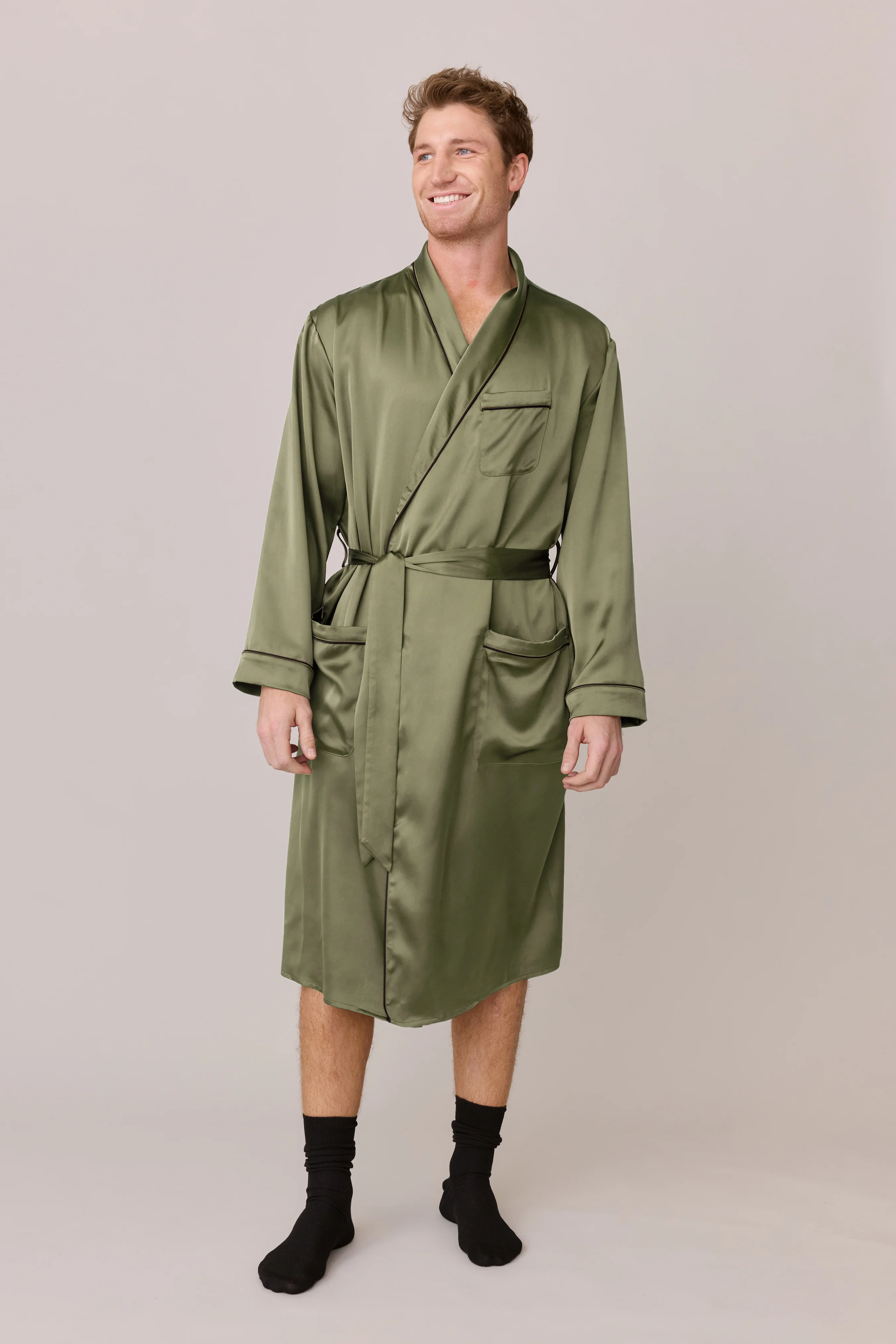 Pre-Game Satin Robe | Made To Order - Image 33
