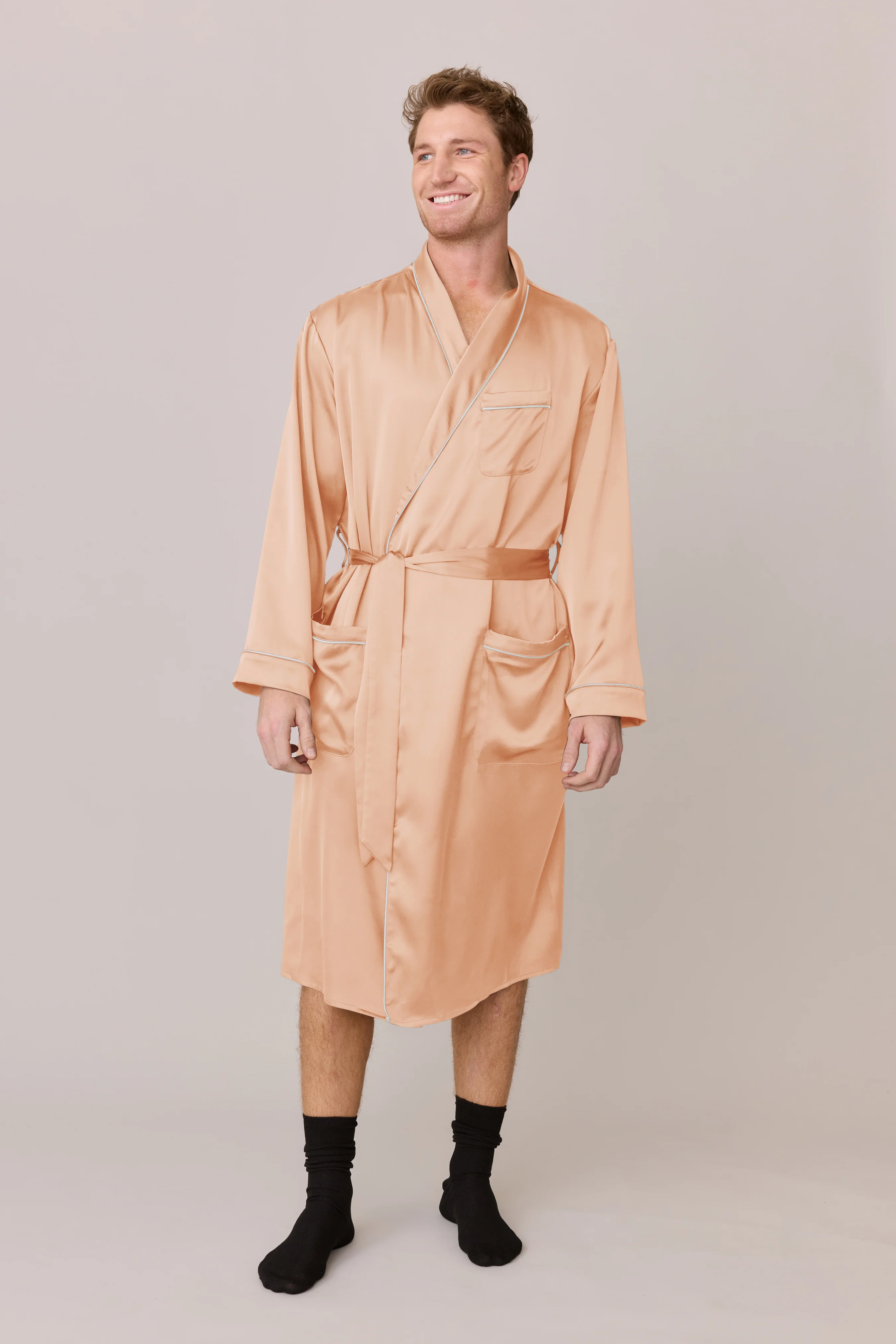 Pre-Game Satin Robe | Made To Order - Image 36