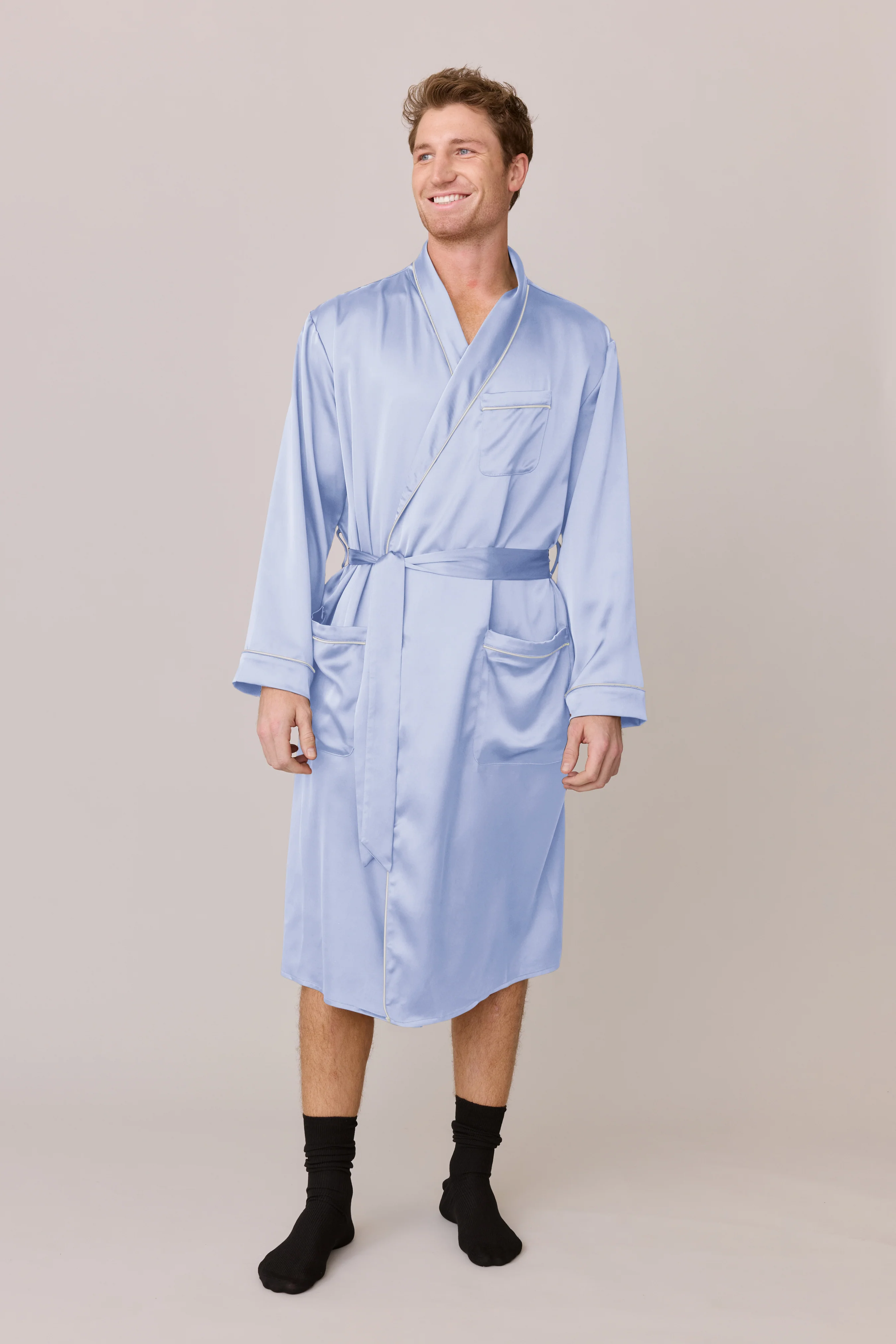 Pre-Game Satin Robe | Made To Order - Image 37