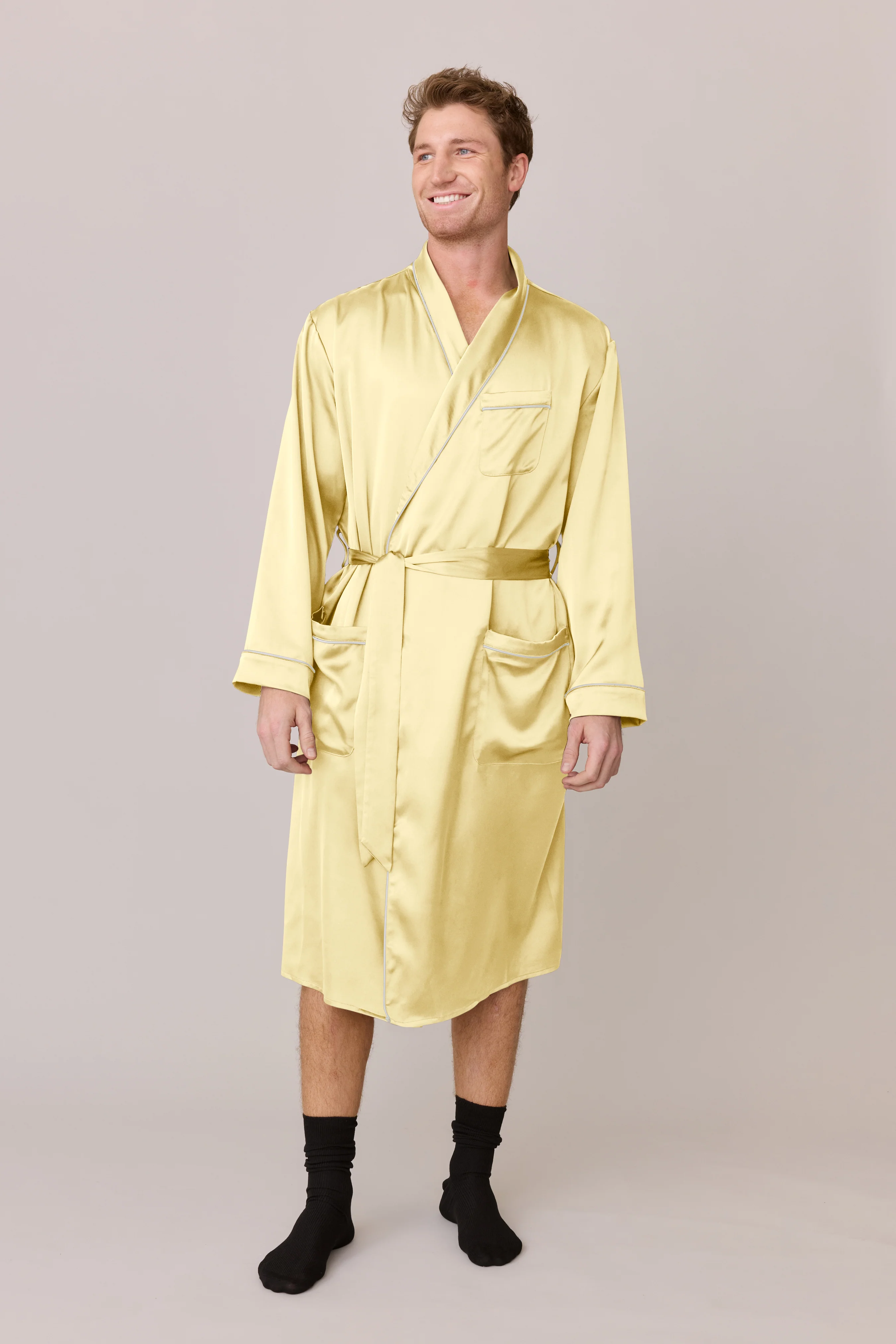 Pre-Game Satin Robe | Made To Order - Image 55