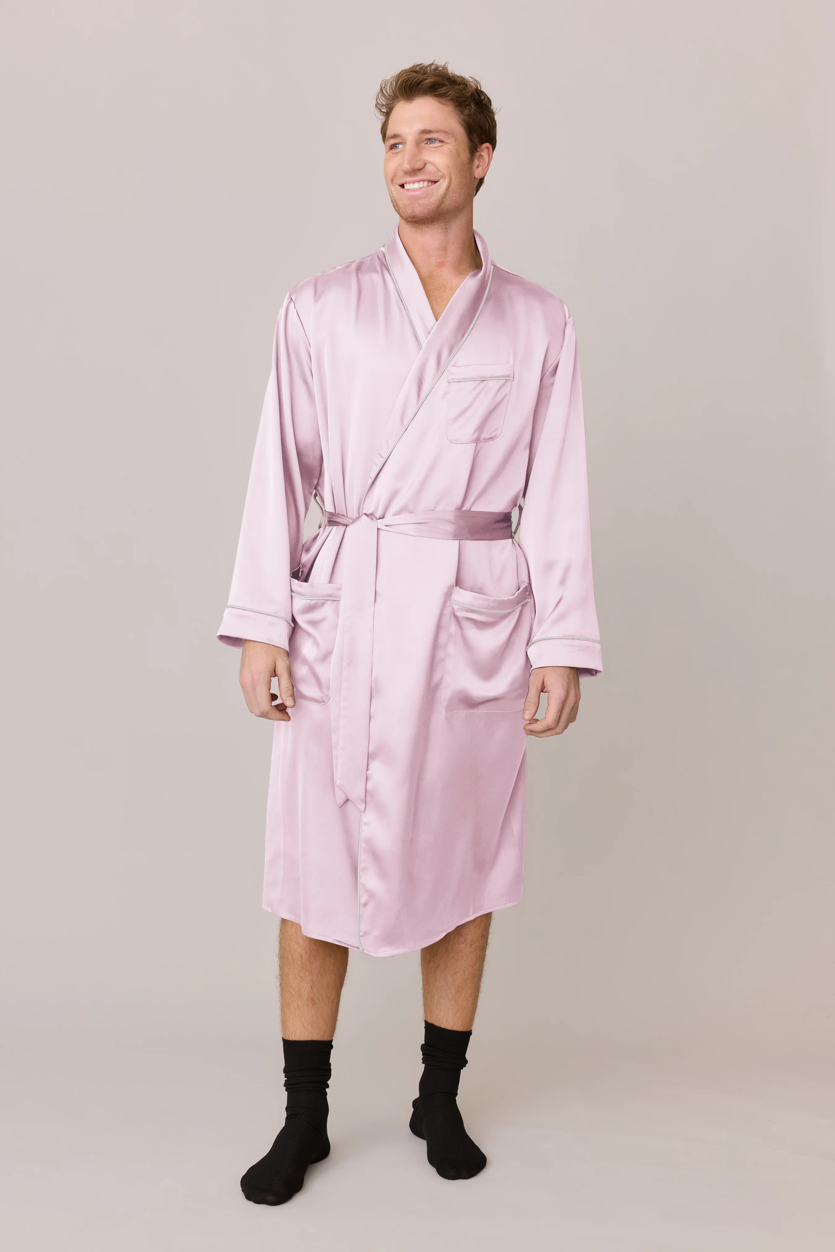 Pre-Game Satin Robe | Made To Order - Image 6