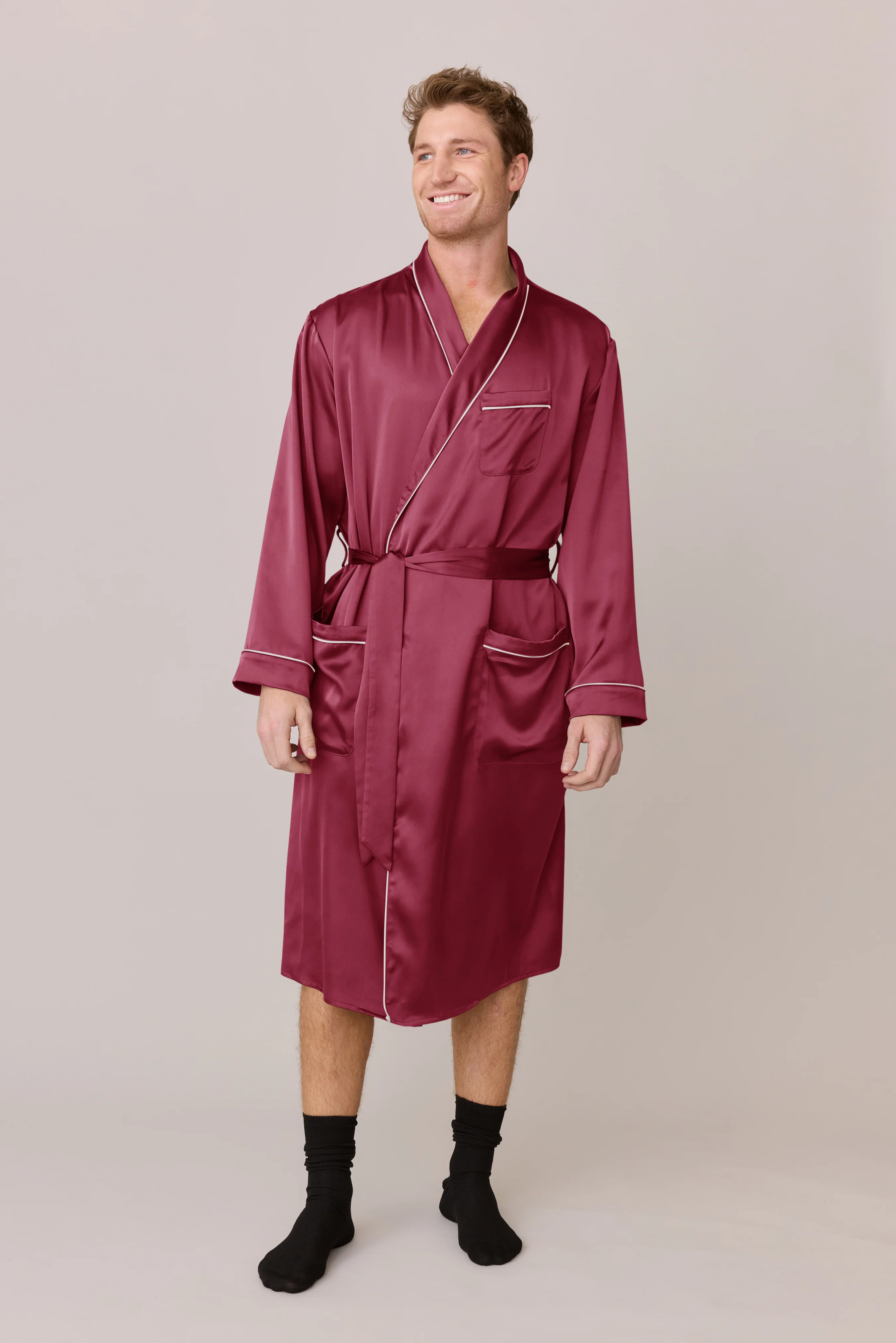 Pre-Game Satin Robe | Made To Order - Image 7