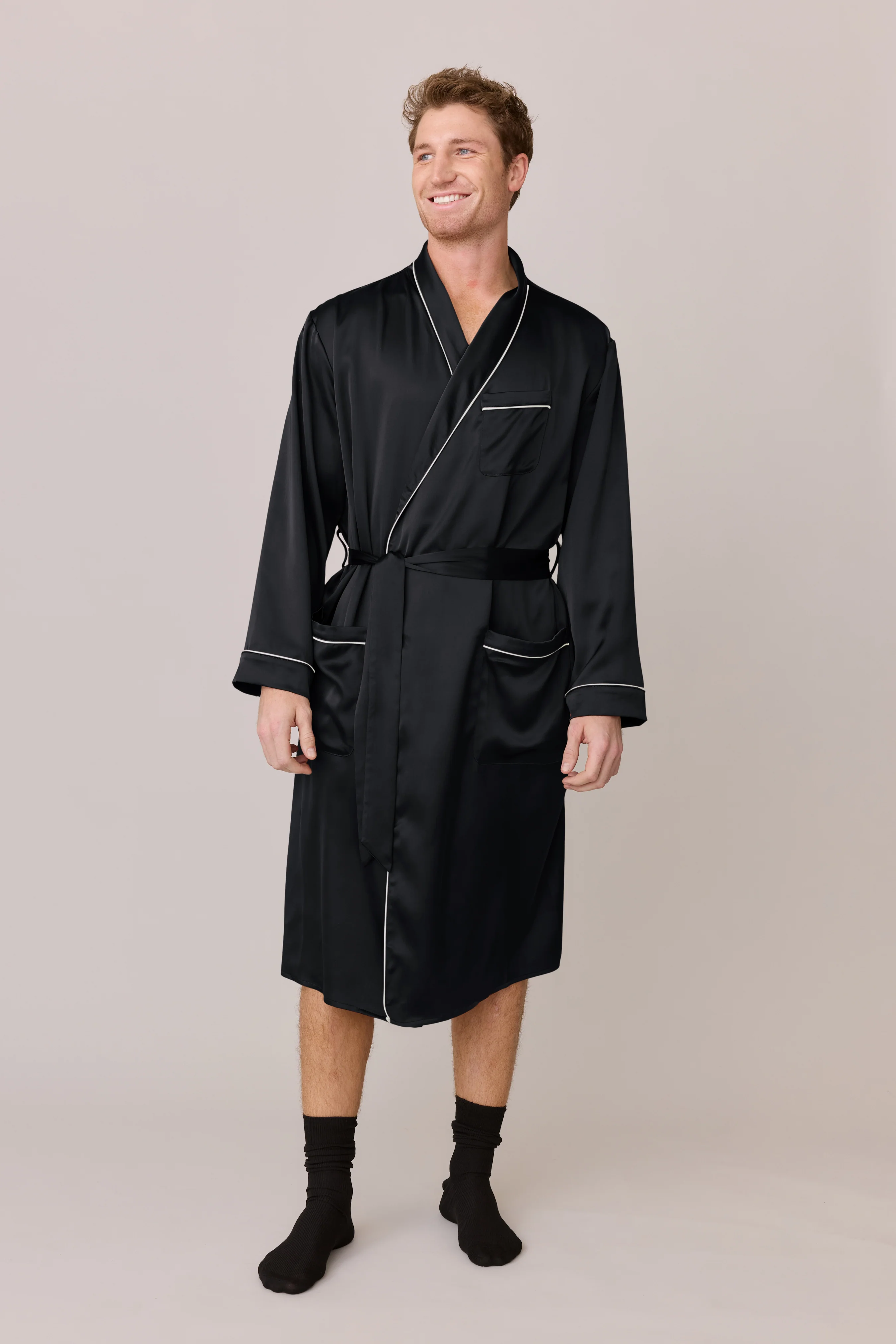 Pre-Game Satin Robe | Made To Order - Image 8