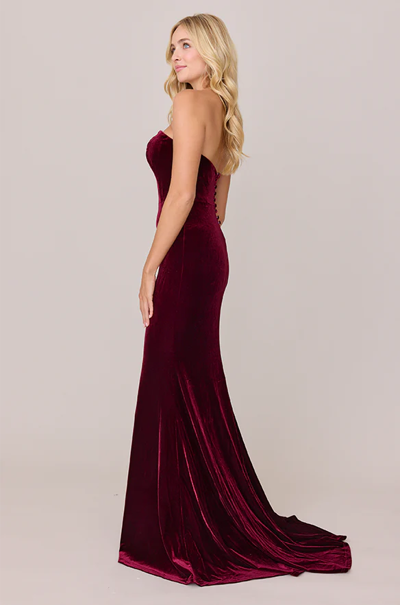 Quinn Velvet Dress | Made To Order - Image 3