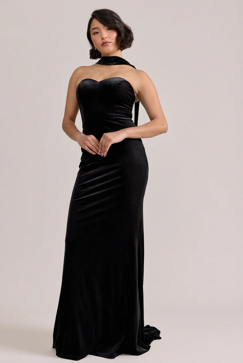 Quinn Velvet Dress | Made To Order - Image 5