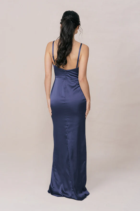 Rava Satin Dress | Made To Order - Image 100