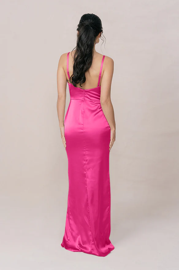 Rava Satin Dress | Made To Order - Image 110