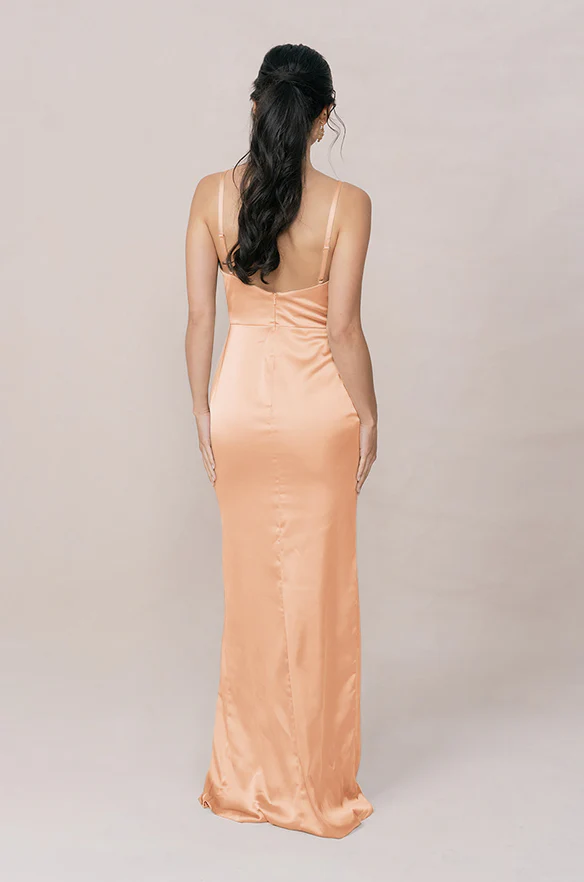 Rava Satin Dress | Made To Order - Image 120