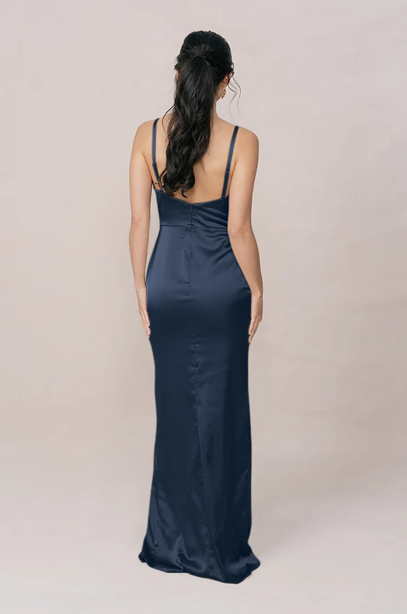 Rava Satin Dress | Made To Order - Image 125