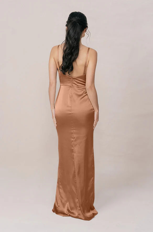 Rava Satin Dress | Made To Order - Image 150