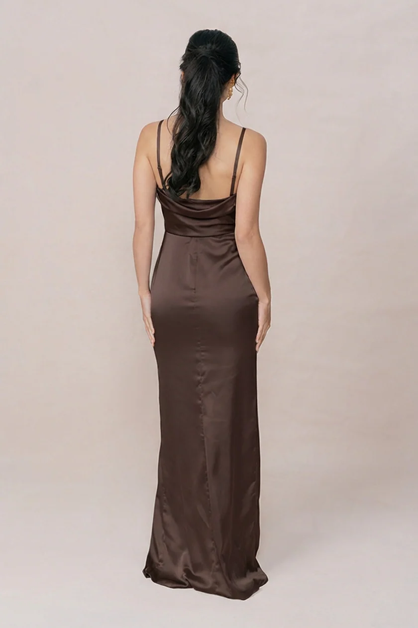 Rava Satin Dress | Made To Order - Image 162