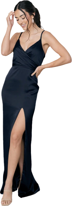Rava Satin Dress | Made To Order - Image 38