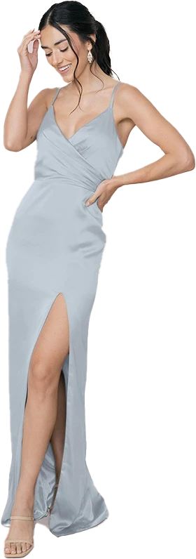 Rava Satin Dress | Made To Order - Image 49