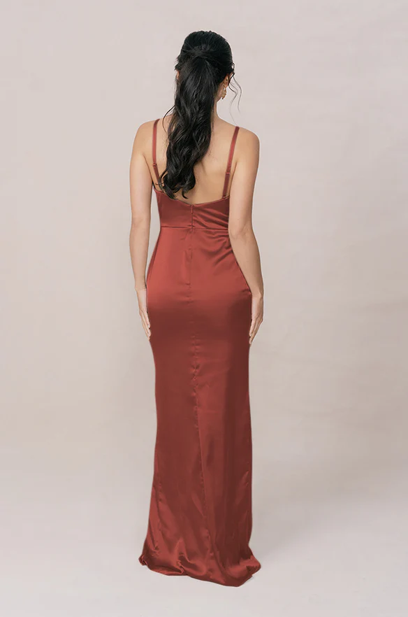 Rava Satin Dress | Made To Order - Image 69