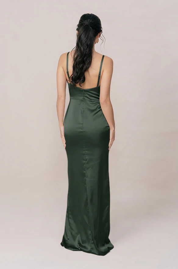 Rava Satin Dress | Made To Order - Image 75