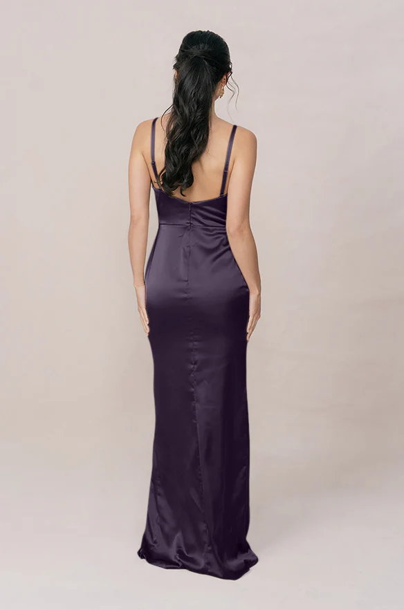 Rava Satin Dress | Made To Order - Image 81
