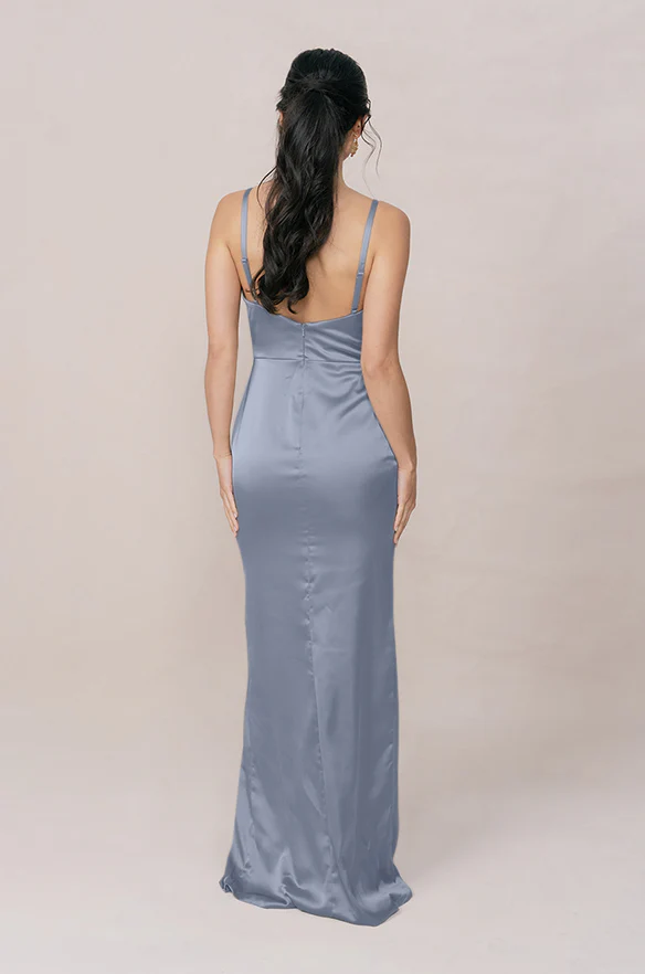 Rava Satin Dress | Made To Order - Image 88